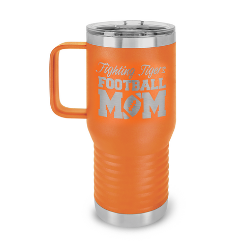 20 oz. Travel Mug Tumbler - Orange