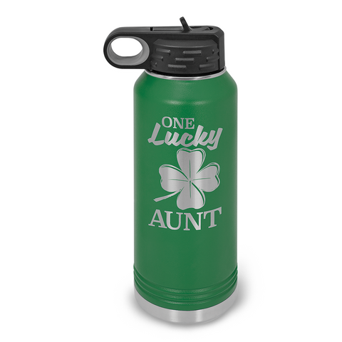 32 oz. Insulated Bottle - Green
